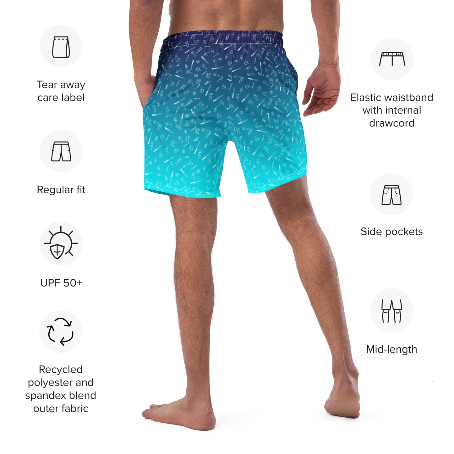 Skinsanity Charleston swim trunks