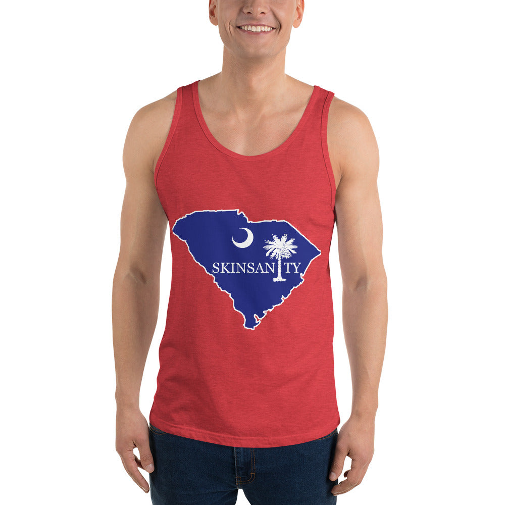 Skinsanity Charleston men's tank