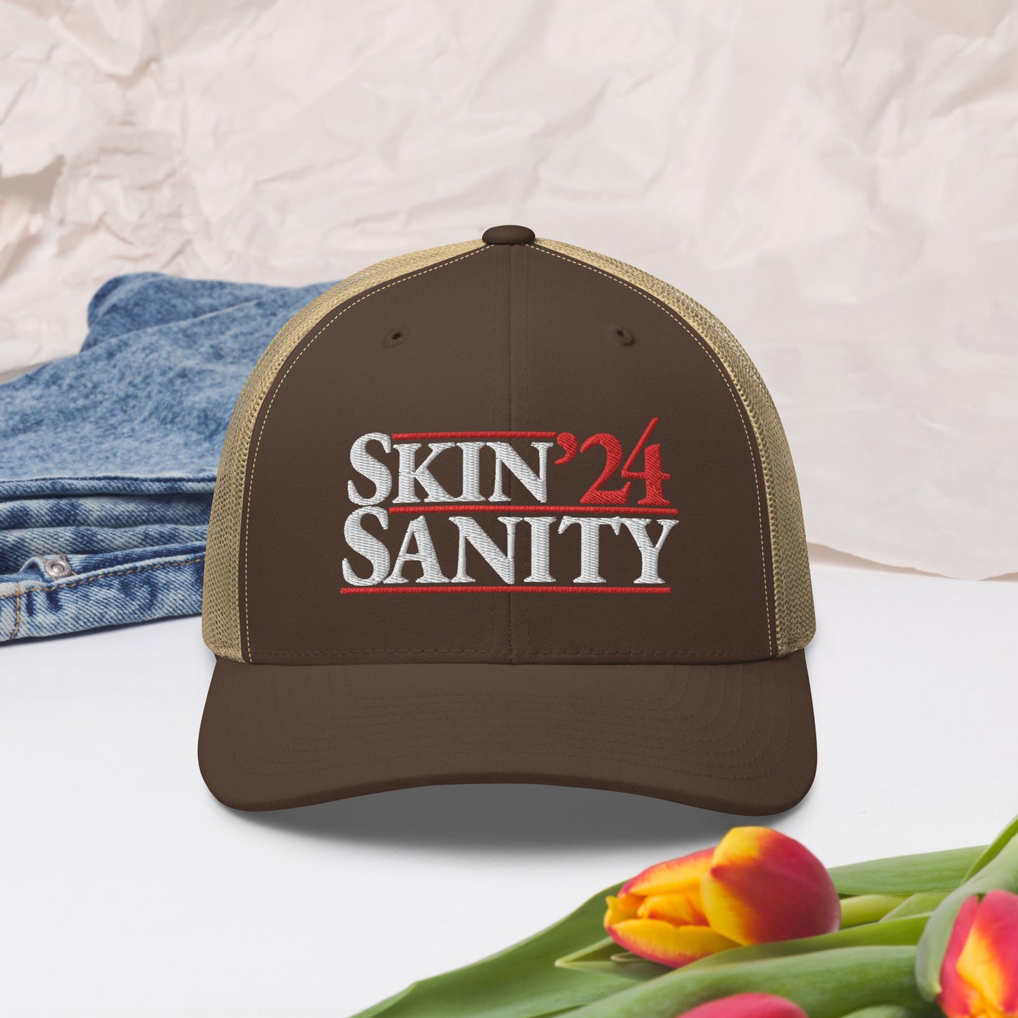 Skinsanity '24 trucker hat