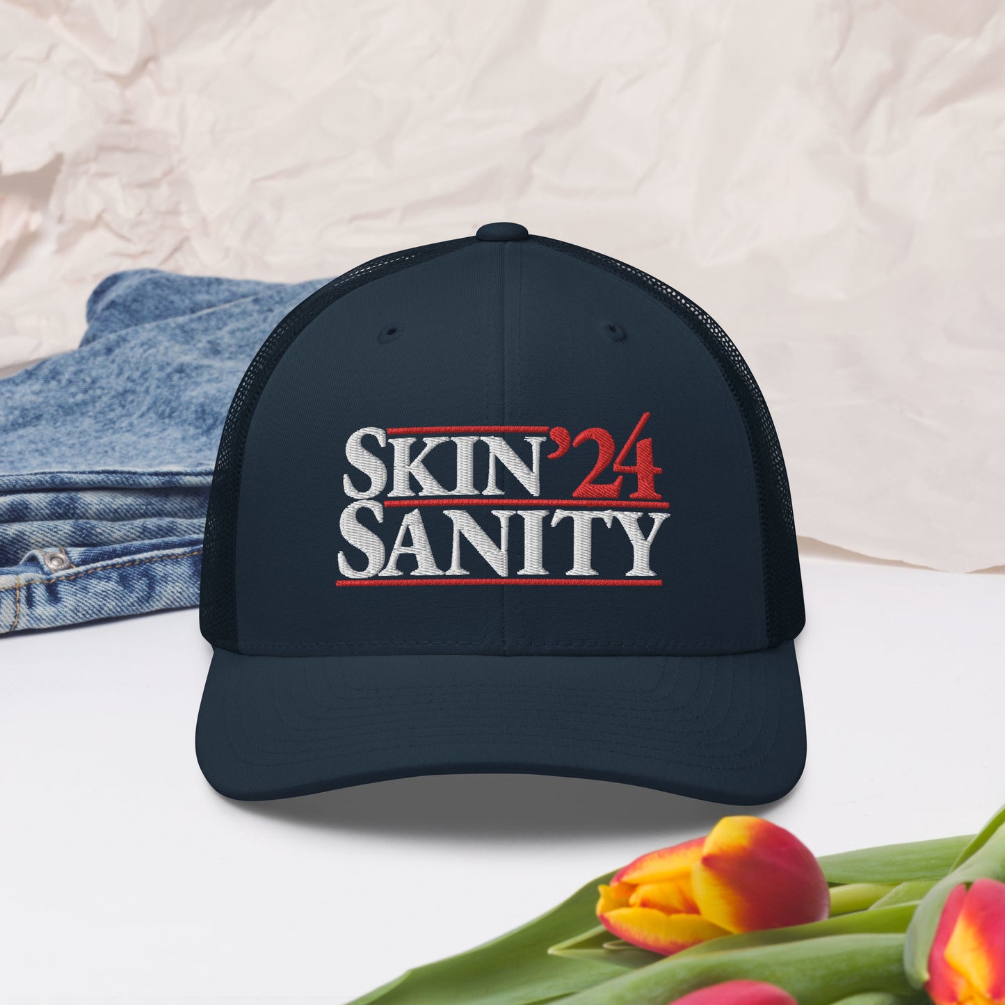 Skinsanity '24 trucker hat