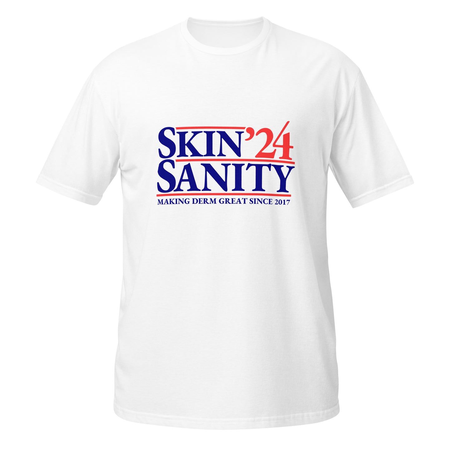 Skinsanity '24 basic white tee