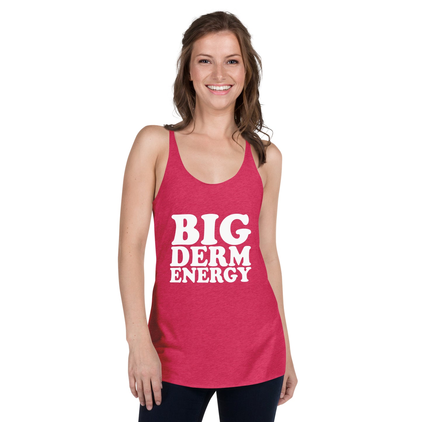 Big Derm Energy racerback