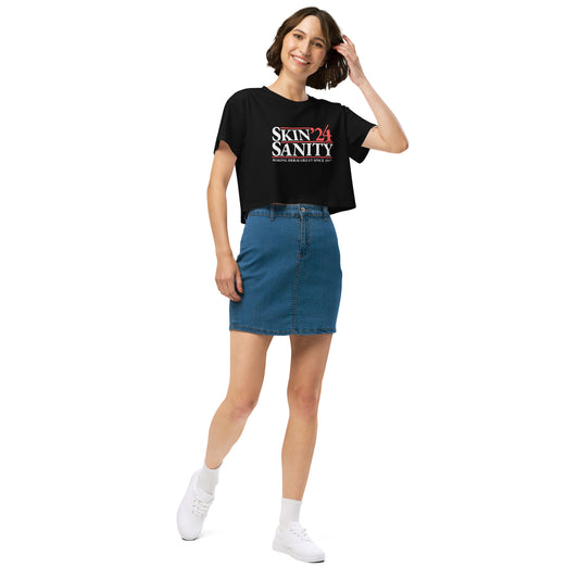 Skinsanity '24 Black Edition crop top